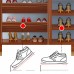 Multi  layer Thickened Wooden Board Dustproof Shoes Cabinet Shoe Organizer Shelf Stand for Living Room