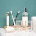 4 In 1 Bathroom Wash Set With Transparent Mouthwash Cup   Toothbrush Holder   Soap Dish   Soap Dispenser