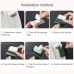 4 PCS FY  J109 Toilet Cover Handle Home No Dirty Hand Toilet Lift Lid Tool  Dark Green