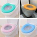 3 PCS EVA Thermal Adhesive Toilet Seat Washer  Color  Blue