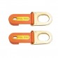 2 PCS Multifunctional Pull Ring Toilet Lid Lifter