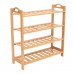 2 3 4 5 Tier Shoe Storage Racks Cabinet Shelf Wooden Stand Home Organizer Bamboo