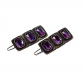 Gemstone Collection Amethyst Clip Set